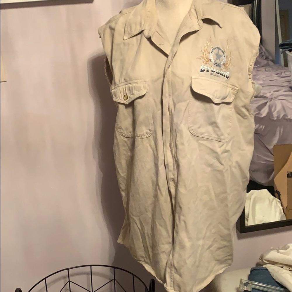 Stir his cut off men’s shirt 2XL